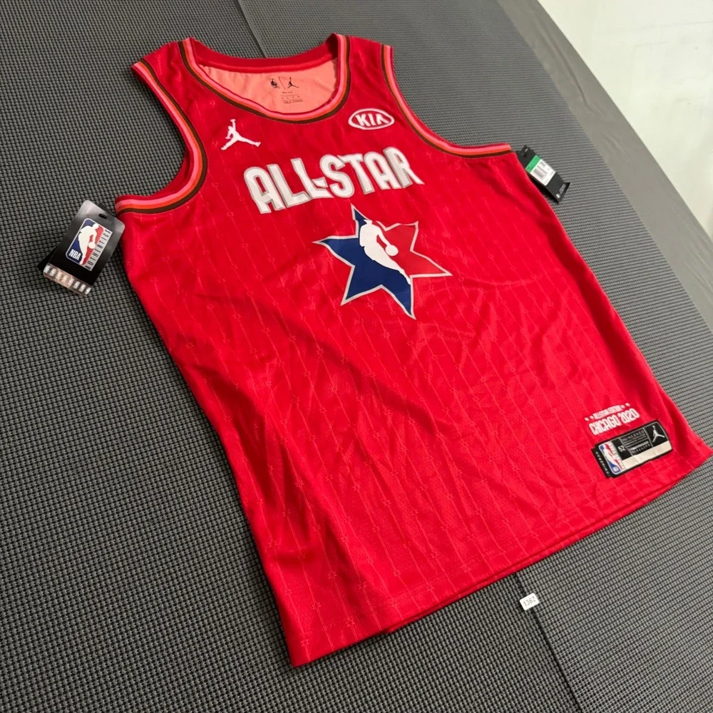 Jordan Joel Embiid 21 2020 NBA All-Star Chicago Red Swingman XL NWT